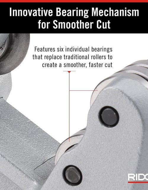 Load image into Gallery viewer, 29963 Model 35S 1/4" to 1-3/8" Stainless Steel Tubing Cutter with X-CEL Knob, Silver
