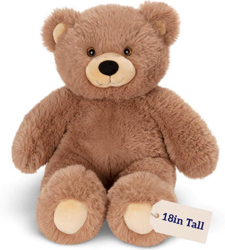 Cuddly Soft - Brown Bear Stuffed Animal, Oh so Soft, 18 Inch